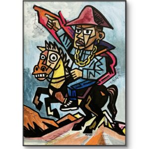Napoleon crossing the Alps