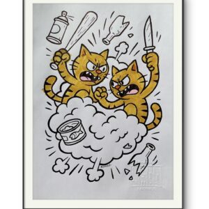 Cat Fight / Sketch