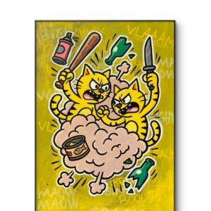 Cat fight