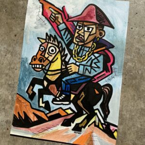Napoleon crossing the Alps
