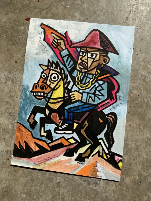 Napoleon crossing the Alps - Image 2