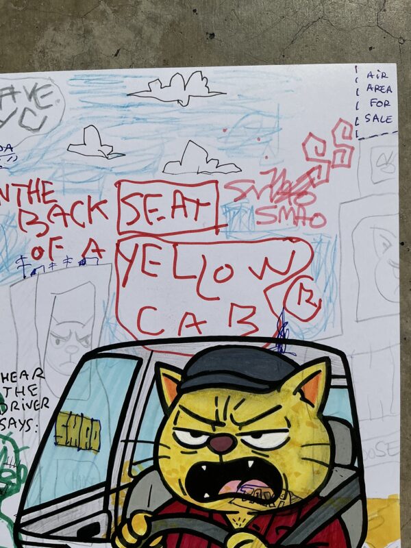 Yellow Cab / Sketch - Image 4