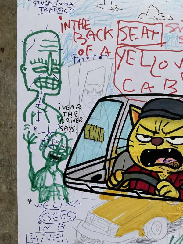 Yellow Cab / Sketch - Image 5