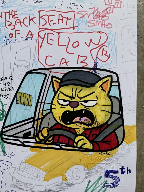 Yellow Cab / Sketch - Image 6
