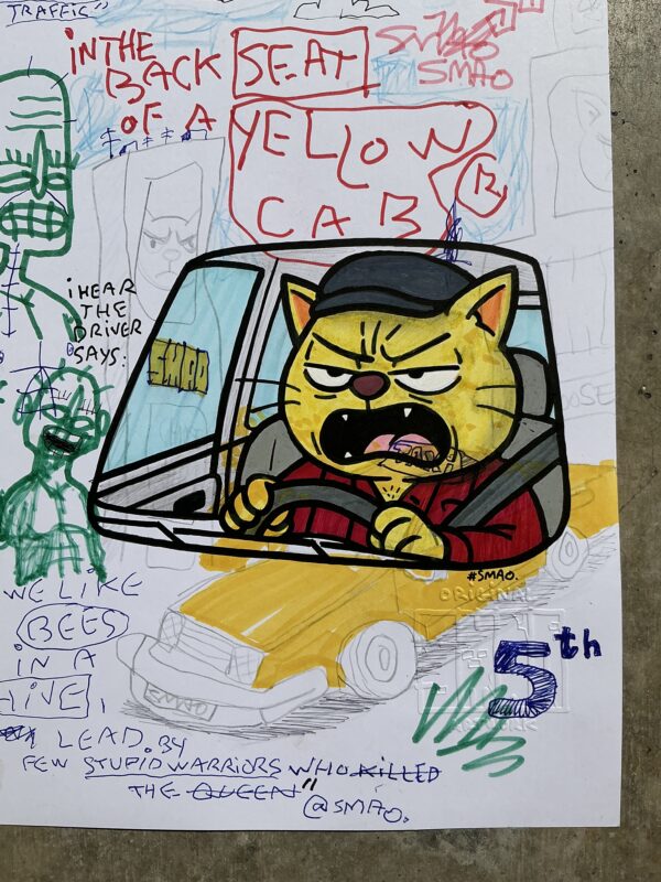 Yellow Cab / Sketch - Image 8