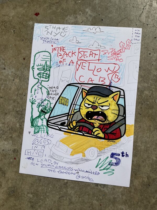 Yellow Cab / Sketch - Image 2
